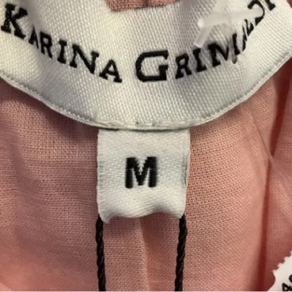 Karina Grimaldi Melanie Jaquard Cami in mauve size M 148$ revolve spring boho - Picture 5 of 6
